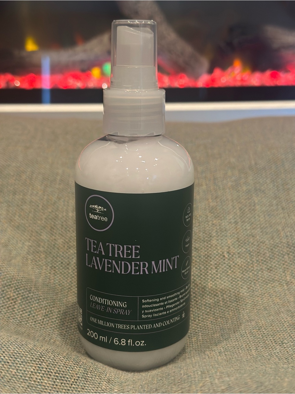 Lavender Mint Conditioning Leave-In Spray — Green